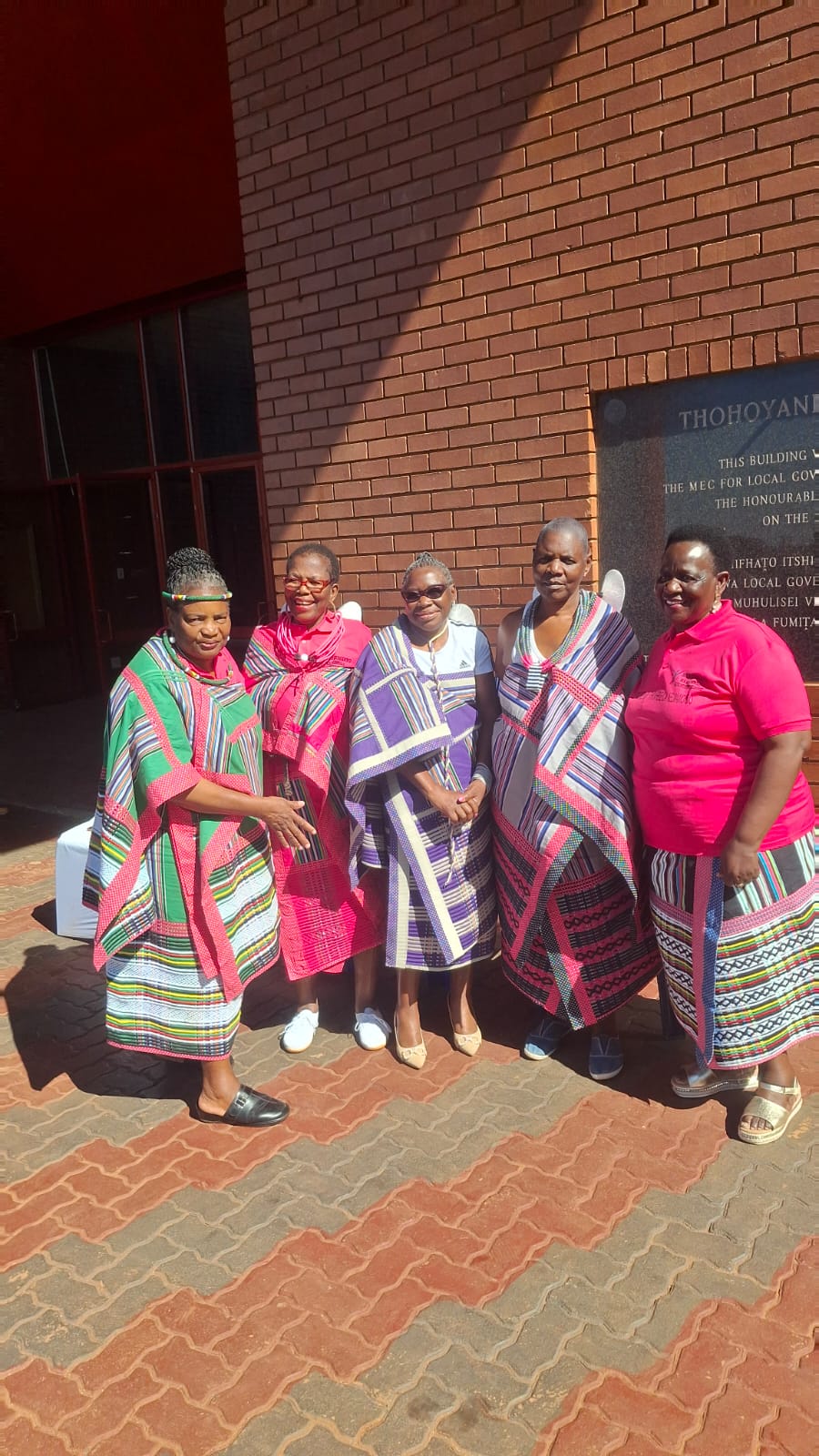 Group photo of elderly members